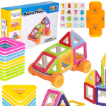 WOOPIE magnetilised klotsid, s&otilde;idukid, mini STEAM 22 tk.