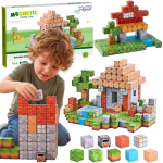 WOOPIE Magnetilised ehitusplokid World of Blocks 108 tk.