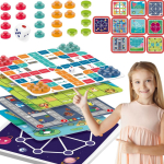 WOOPIE 10in1 Loogiliste lauam&auml;ngude komplekt