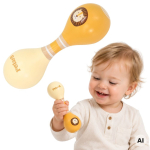 VIGA Double Maracas Lion PolarB