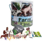 WOOPIE Taluloomade figuuride komplekt 34 tk.