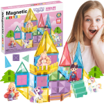 WOOPIE magnetilised konstruktorid 3D hariduskomplekt Muinasjuttude loss 55 tk