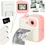 Instantkaamera lastele 1GB 24mpx Ikonka roosa kx3570 32GB KX3570_1