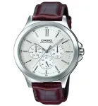 CASIO COLLECTION MULTIFUNCTION H&Otilde;BEDANE, Nahkrihm MTP-V300L-7AUDF