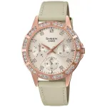 CASIO SHEEN LADY CRYSTAL ROOSA, KULDNE, NAHK ****** SHE-3517PGL-9AUEF