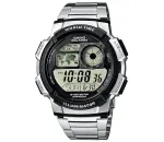 CASIO SPORT DIVER - MAAILMAAEG, VALGUSTUS - 5 ALARMI, 10-AASTANE PATAREI - MUST AE-1000WD-1AVDF