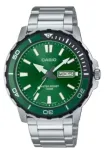 CASIO SPORT DIVER 100M - FOREST GREEN MTD-125D-3AVDF