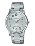 CASIO COLLECTION DATE STEEL - H&Otilde;BEDANE MTP-V002D-7BUDF
