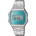 CASIO VINTAGE ICONIC - AQUA BLUE A168WEM-2EF