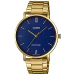 CASIO COLLECTION MINIMAL GOLD - BLUE MTP-VT01G-2BUDF