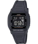 CASIO DIGITAL SPORT Julge sihverplaat. LED-valgustus. 10-aastane aku W-201-1BVDF