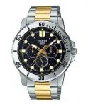 CASIO COLLECTION DIVER MULTIFUNCTION TERAS JA KULD - MUST MTP-VD300SG-1EUDF