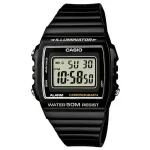 CASIO TIMELESS COLLECTION SPORT ILLUMINATOR WR 50M, &Auml;RATUS, KRONOGRAAF &ndash; MUST W-215H-1AVDF