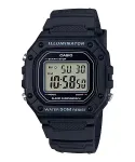 CASIO TIMELESS COLLECTION SPORT ILLUMINATOR WR 50M, ALARM, KRONOGRAAF &ndash; MUST W-218H-1AVDF