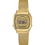 CASIO VINTAGE ICONIC MINI STEEL - GOLD MESH LA670WEMY-9EF
