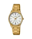 CASIO COLLECTION K&Auml;ELLA KUVATAV AINULT AEG NAISTELE, KULDNE - VALGE LTP-V005G-7BUDF
