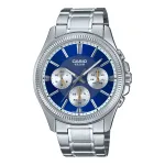 CASIO COLLECTION MULTIFUNCTION CALENDAR - SININE MTP-1375D-2AVDF