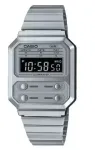 CASIO VINTAGE EDGY KOLLEKTSIOON - H&Otilde;BEDANE A-100WE-7BDF