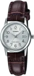CASIO COLLECTION LADY DATE H&Otilde;BEDANE, NAHK - ARGENTEE LTP-V002L-7B2UDF