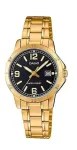 CASIO COLLECTION LADY DATE, KULDNE - MUST LTP-V004G-1BUDF