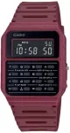 CASIO VINTAGE KALKULAATORKELLADE KOLLEKTSIOON - PUNANE CA-53-WF-4BDF