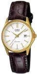 CASIO COLLECTION LADY DATE NAHKRIHM - VALGE, KULDSED INDEKSID LTP-1183Q-7ADF