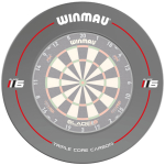 Winmau Black Pro Line Blade 6 noolem&auml;ngu seina kaitse