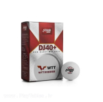 Lauatennise pallid DHS DJ40+ 3*** WTT ITTF 6 tk (&otilde;mblusega)