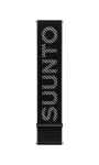 SUUNTO 22 ATH7 LOOP TEXTILE STRAP BLACK S+M Rihm