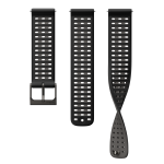 SUUNTO 22 ATH9 SILICONE STRAP BLACK S+M Spordikella rihm