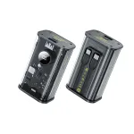 WEKOME WK-WP-345 Vanguard seeria akupank, 10000 mAh, sisseehitatud USB-C ja Lightning kaabel, PD 20 W + QC 22,5 W, must