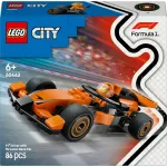LEGO City F1 Racer McLaren Racing Car 60442 &mdash; ehituskomplekt, 86 tk, 1 minifiguur, vanus 6+