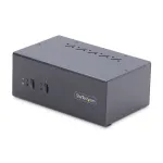 StarTech.com 2-pordiline kahe monitoriga DisplayPort KVM-l&uuml;liti, 4K 60Hz, 2x USB 5Gbps jaoturiporti, 2x USB 2.0 HID-porti, kiirklahvide ja nuppvajutusega l&uuml;litus, TAA vastavuses &ndash; ESD Level 3 kaitse