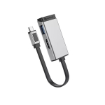 ALOGIC ULCHDA-SGR MagForce DUO 2-&uuml;hes adapter, USB-C-st HDMI-sse + USB-A-sse
