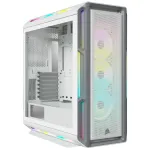 CORSAIR Mid-tower ATX arvutikorpus - Icue 5000t - RGB karastatud klaas - valge