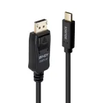 Lindy 3m USB Type C to DisplayPort 4K60 adapterkaabel HDR-iga