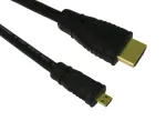 HDMI-kaabel SBOX HDMI-MICRO/R 1.4 2 m &mdash; micro HDMI HDMI-ks, versioon 1.4, pikkus 2 m