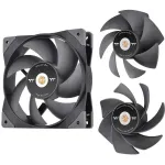Thermaltake SWAFAN GT12 120 mm korpusventilaator &ndash; must