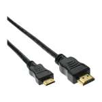 InLine HDMI minikaabel, High Speed HDMI, AM/CM, kullatud, 5 m