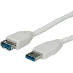 USB 3.0 kaabel VALUE A - A M/F 0,8 m