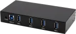 EXSYS EX-11234HMS liidesejaotur USB 3.2 Gen 1 (3.1 Gen 1) Type-B 5000 Mbit/s Must (EX-11234HMS)