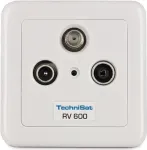 TechniSat TechniPro RV 600-10 - Seinapistikupesa - sobib seinale paigaldamiseks