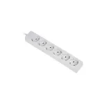 Hama 00030529 pikendusjuhe 1,4 m 6 vahelduvvoolupistikupesa Valge