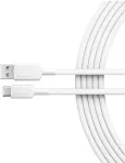 ALOGIC Elements Pro - USB-kaabel - USB-C (M) - USB (M) - USB 2.0 - 3 A - 1 m - Valge (ELPCA201-WH)