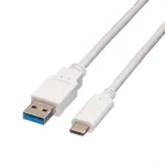 VALUE - USB-kaabel - USB 3.0 (M) USB Type C-le (M) - 5 V - 900 mA - 1 m - Valge (11.99.9011)