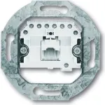 Busch-Jaeger 0230-0-0227 Hall - Valge pistikupesa (2CKA000230A0227)