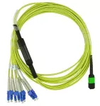MPO-4xLC &uuml;hemoodiline patch-kaabel BlueOptics CBL-MPO12-4LC-SMF-2M 2m G.657.A1