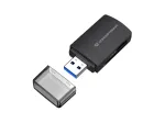 Conceptronic BIAN06B SD TF/MicroSD 4.0 kaardilugeja, UHS-II, USB 3.0, 5Gbps