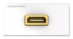 HDMI pistikupesa Kindermann 7456000561