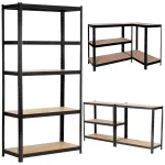 Extralink metallist panipaigariiul 180x90x40 must